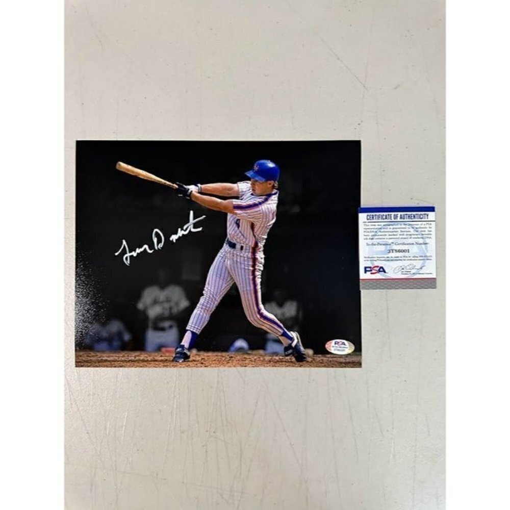 Lenny Dykstra signed autographed New York Mets 8x10 Photo PSA